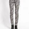 Trippnyc.com GREY SHADOW FLOWER SKINNY