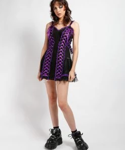 Trippnyc.com LOLITA DRESS PURPLE