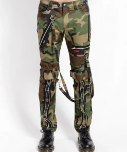 Trippnyc.com BONDAGE PANT CAMO Women 12 Trippnyc.com BONDAGE PANT CAMO Women