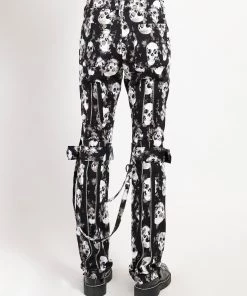 Trippnyc.com BONDAGE PANT SKULL