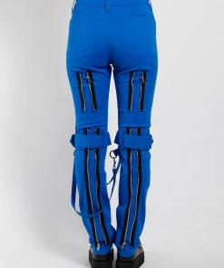 Trippnyc.com BONDAGE PANT TURQUOISE Women