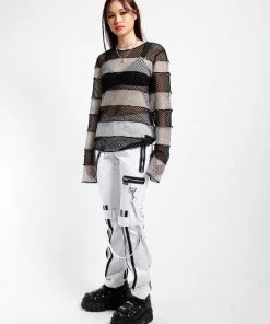 Trippnyc.com BONDAGE PANT WHITE