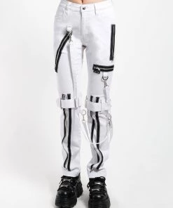 Trippnyc.com BONDAGE PANT WHITE