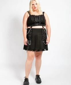 Trippnyc.com CURVE LOLITA CORSET BLACK