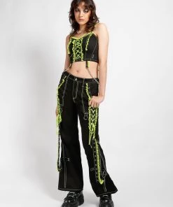 Trippnyc.com LOLITA CORSET LIME Women