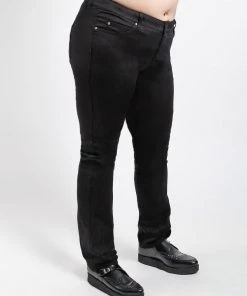 Trippnyc.com Women CURVE BLACK T-BACK JEAN