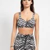 Trippnyc.com ZEBRA EXTRA CROP TOP