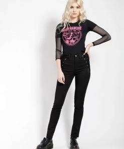 Trippnyc.com Women HIP LACE JEAN
