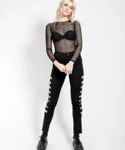 Trippnyc.com Women SIDE BUCKLE PANT