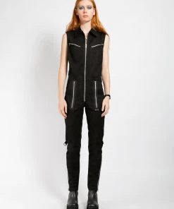 Trippnyc.com Women ALL YOU CAN BE JUMPSUIT BLACK