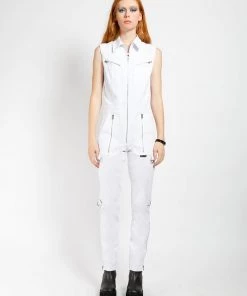Trippnyc.com ALL YOU CAN BE JUMPSUIT WHITE