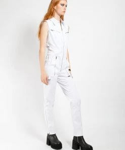 Trippnyc.com ALL YOU CAN BE JUMPSUIT WHITE