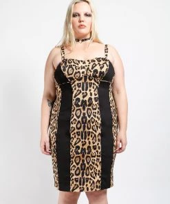 Trippnyc.com Women CURVE ANIMAL INSTINCT DRESS