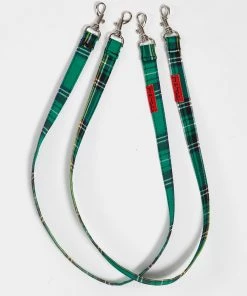 Trippnyc.com BONDAGE STRAPS GREEN PLAID