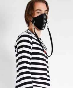 Trippnyc.com Women SKULL STUD FACE COVER