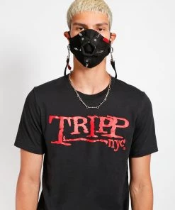 Trippnyc.com HARNESS STRAP FACE COVER Women