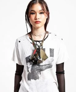 Trippnyc.com Women MINI CUFF FACE COVER CAMO