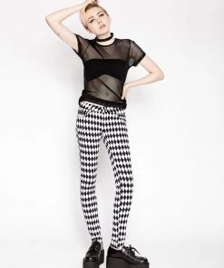 Trippnyc.com Women T-BACK JEAN HARLEQUIN