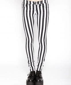 Trippnyc.com T-BACK JEAN WIDE STRIPE