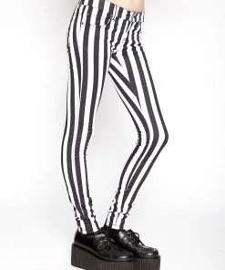 Trippnyc.com T-BACK JEAN WIDE STRIPE