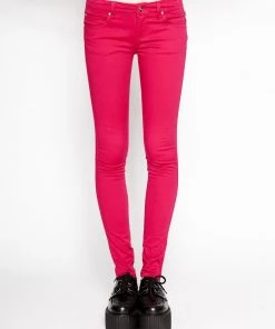 Trippnyc.com Women RASPBERRY T-BACK JEAN