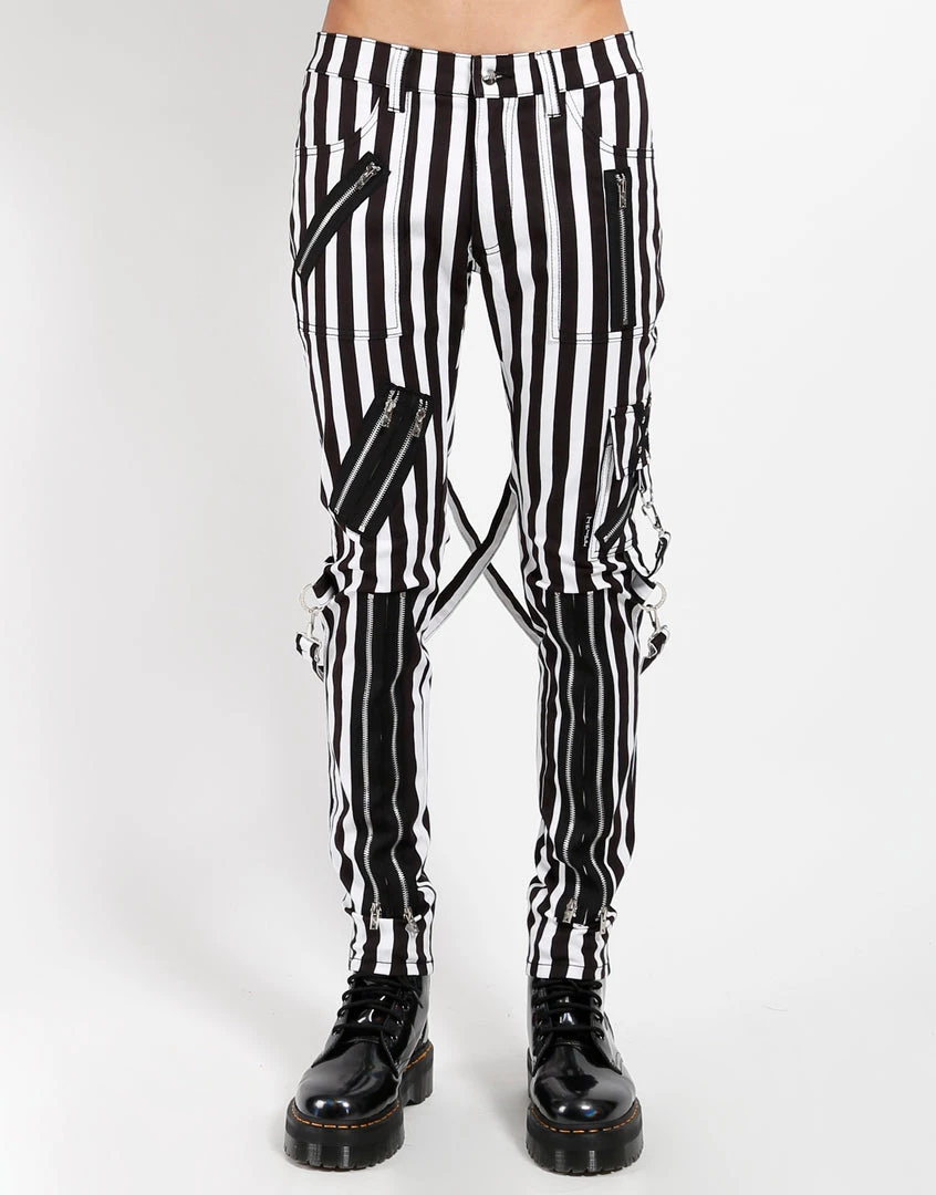 Trippnyc.com Women CLASSIC SLIM LEG BONDAGE PANT MEDIUM STRIPE 5 Trippnyc.com Women CLASSIC SLIM LEG BONDAGE PANT MEDIUM STRIPE