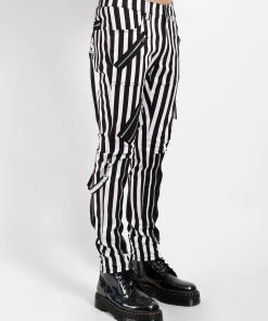 Trippnyc.com Women CLASSIC SLIM LEG BONDAGE PANT MEDIUM STRIPE 14 Trippnyc.com Women CLASSIC SLIM LEG BONDAGE PANT MEDIUM STRIPE