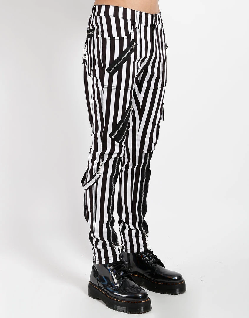 Trippnyc.com Women CLASSIC SLIM LEG BONDAGE PANT MEDIUM STRIPE 7 Trippnyc.com Women CLASSIC SLIM LEG BONDAGE PANT MEDIUM STRIPE