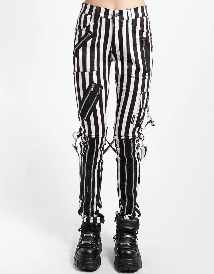 Trippnyc.com Women CLASSIC SLIM LEG BONDAGE PANT MEDIUM STRIPE 1 Trippnyc.com Women CLASSIC SLIM LEG BONDAGE PANT MEDIUM STRIPE