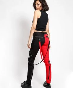 Trippnyc.com SPLIT LEG BONDAGE PANT Women