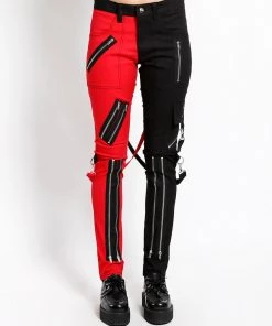 Trippnyc.com SPLIT LEG BONDAGE PANT Women