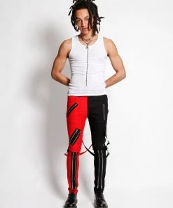 Trippnyc.com SPLIT LEG BONDAGE PANT Women