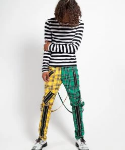 Trippnyc.com MADNESS PANT YELLOW/GREEN PLAID 13 Trippnyc.com MADNESS PANT YELLOW/GREEN PLAID