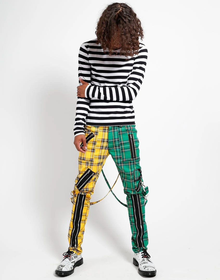 Trippnyc.com MADNESS PANT YELLOW/GREEN PLAID 6 Trippnyc.com MADNESS PANT YELLOW/GREEN PLAID