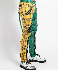 Trippnyc.com MADNESS PANT YELLOW/GREEN PLAID 14 Trippnyc.com MADNESS PANT YELLOW/GREEN PLAID