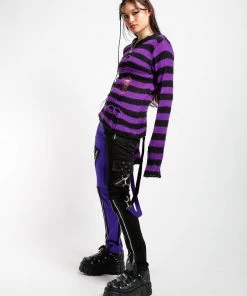 Trippnyc.com SPLIT LEG BONDAGE PANT Women