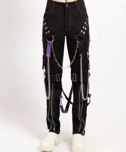 Trippnyc.com RAIDER PANT PURPLE Women