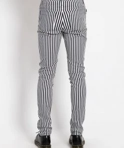 Trippnyc.com NARROW STRIPE ROCKER JEAN