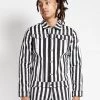 Trippnyc.com MEDIUM STRIPE TRUCKER JACKET