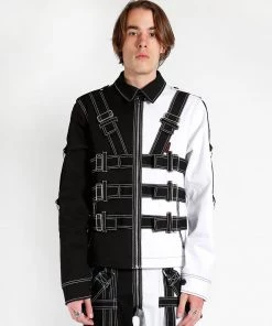 Trippnyc.com Men SPLIT PILOT JACKET