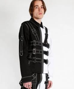 Trippnyc.com Men SPLIT PILOT JACKET