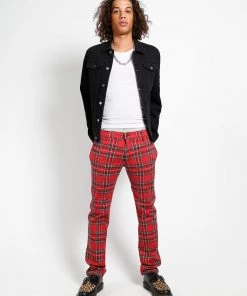 Trippnyc.com TARTAN TOP CAT PANT Men