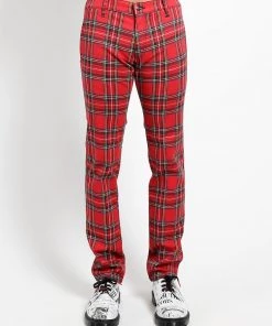 Trippnyc.com TARTAN TOP CAT PANT Men