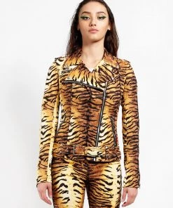 Trippnyc.com WILD CHILD MOTO TIGER Women