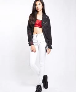 Trippnyc.com HIGH WAIST T-BACK JEAN