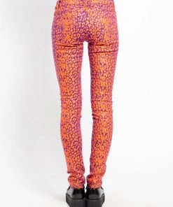 Trippnyc.com NEON LEOPARD PRINT SKINNY