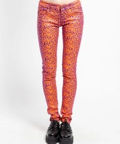 Trippnyc.com NEON LEOPARD PRINT SKINNY