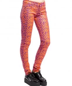 Trippnyc.com NEON LEOPARD PRINT SKINNY