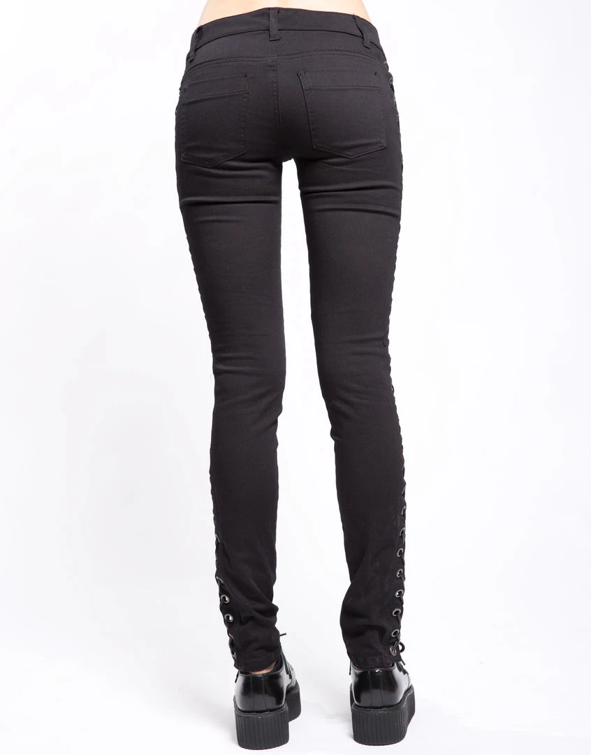 Trippnyc.com SIDE LACE JEAN Women 4 Trippnyc.com SIDE LACE JEAN Women