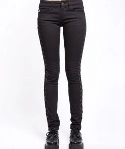 Trippnyc.com SIDE LACE JEAN Women